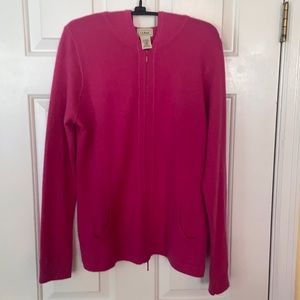 LL Bean Cashmere Hoodie